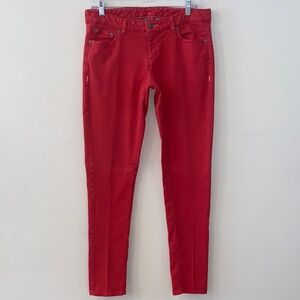 2/$50 The North Face Women's Red Skinny Jeans Size 10